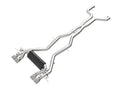 aFe cat-back exhaust detail