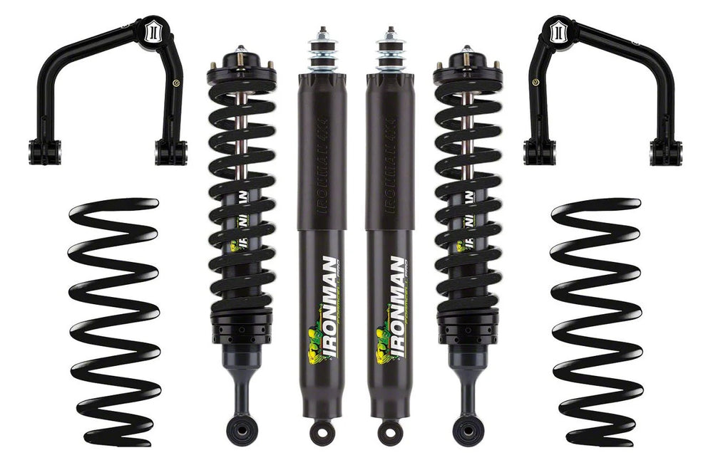 23C SEQUOIA 3IN FOAM CELL PRO SUSP LIFT KIT STAGE 2(UCA)BLK SPRINGS(FRONT 2IN/REAR 2.5IN)HVY LOAD