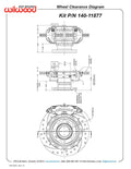 Wilwood auto part installed view