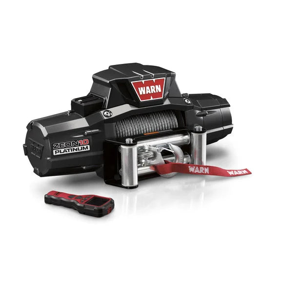 ZEON 10 Platinum 10000lb Winch w/Wire Rope Roller