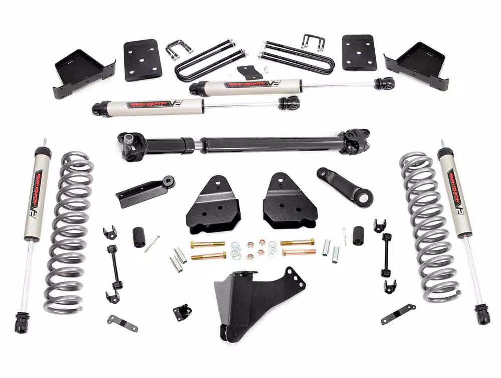 1x 760805 6 Inch Lift Kit Diesel No OVLD FR D S V2 Ford Super Duty (17-22)