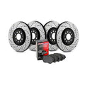 STREET AXLE PACK DRILL/SLOTTT; 4WHL