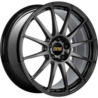 BBS black auto part