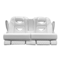 SPORT BENCH, 53" CAPITANO GEL WHITE