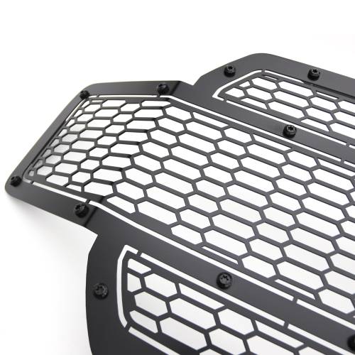Stealth Laser X Grille Black Mild Steel 1 Pc Replacement