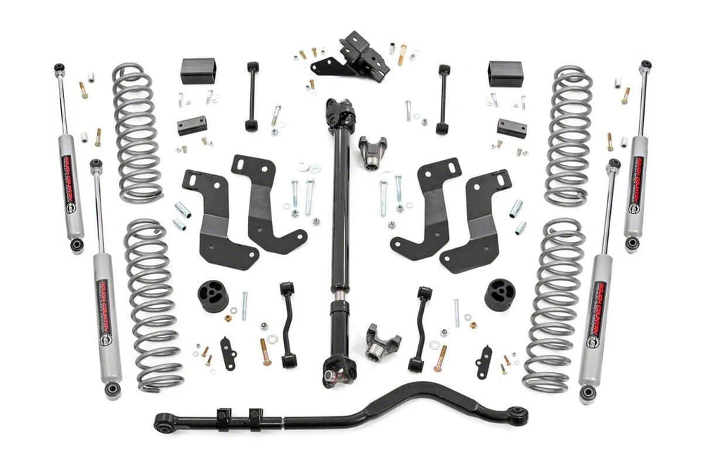 3.5 Inch Lift Kit C/A Drop Front D/S Jeep Wrangler JL 4WD (2024)