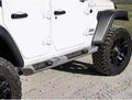 ~(120 lbs. 70X16X9)~ JL Destroyer 4 Door Rocksliders Bare Steel 2018-20xx Jeep JL Wrangler
