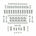 Deluxe Engine Bolt Kit Chrome Fits 1969-2002 Chevrolet 262-400 Gen I Small Block with Long Water Pump Mr Gasket