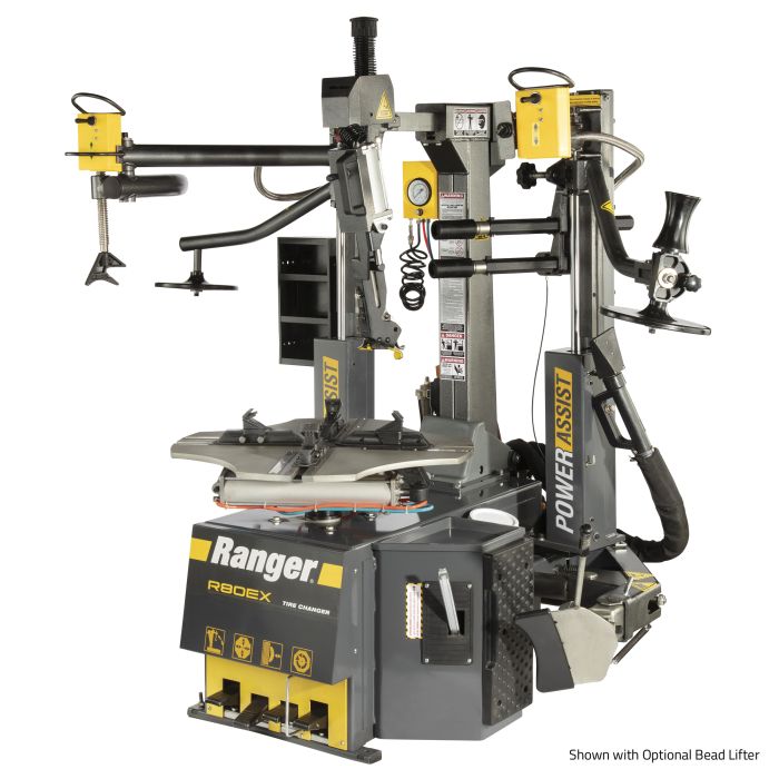 TILT BACK TIRE CHANGER DUALTOWER 208240V 1PH 50/60HZ GRAYYELLOW