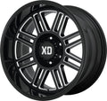 XD850 20X10 8X6.5 G-BLK MILL -18MM