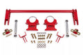 BMR 79-04 Ford Mustang 1.25in Rear Weld-on Anti-roll Bar Kit - Hollow - Red