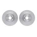 R1 Concepts Brake Rotor- D/S - Silver Fits Lexus RX330