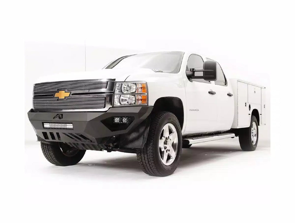 1114 CHEVY HD VENGEANCE FRONT BUMPER W/ NO GUARD MATTE BLACK POWDERCOAT