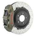 Brembo 87-91 F40 Front Race BBK 6 Piston Billet 380x32x53a 2pc Slotted TY3 - Clear HA