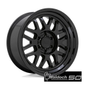 BR DELTA 20X9.5 8/170 -18 125 G-BLK