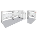 COMMERCIAL SHELVING PACKAGE FOR FULLSIZE 148 WB CHEVY/GMC