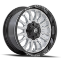 D798 20X10 5X5.0/5.5 SLVR-BRSH BLK-