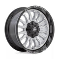 D798 20X10 5X5.0/5.5 SLVR-BRSH BLK-