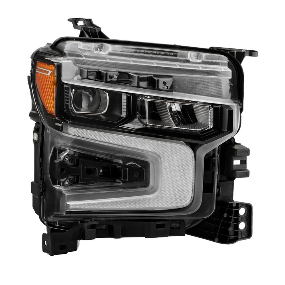 22C SILVERADO 1500 (ZR2 WHITE LED DRL) FULL LED HEADLIGHT OE BLACK RIGHT