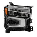 22C SILVERADO 1500 (ZR2 WHITE LED DRL) FULL LED HEADLIGHT OE BLACK RIGHT