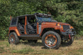 Rugged Ridge Fortis Tube Doors Rear 07-18 Jeep Wrangler JK 4-Dr