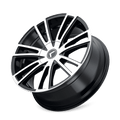 KRAZE SPECTRA 183 GLOSS BLACK MACHINED 18X8 5-108 5-114.3 40MM 72.62MM