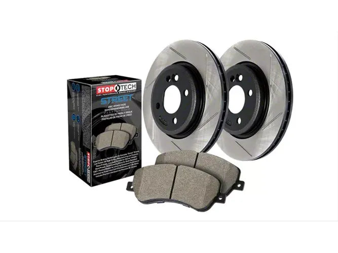 Street Axle Pack, Drilled & Slotted, 4 Wheel
