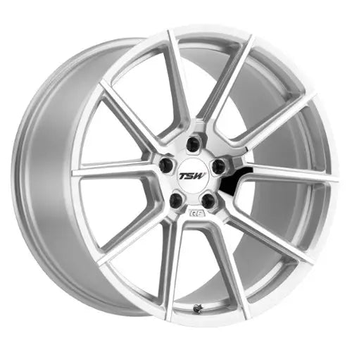 TSW TWCRN 18X8.5 5X4.5 SLV MIR FACE 20MM - 1885CRN205114S76