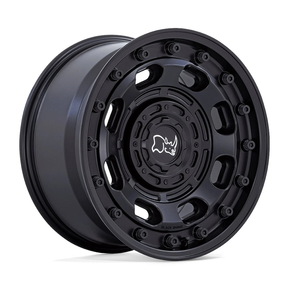BR007 17X8.5 BLANK M-BLK -10MM (108-155)