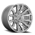~(42 lbs. 23X23X13)~ BLITZ PLATINUM 20x10 5x127.00 BRUSHED GUN METAL TINTED CLEAR (-18 mm)