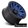 D827 20X10 6X5.5 DK-BLUE BLK-RG -18