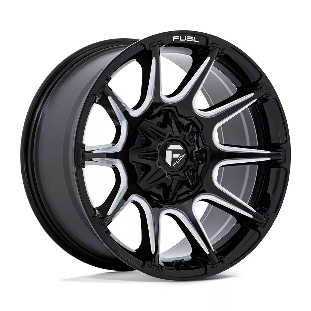 D880 20X10 5X5/5.5 G-BLK MILL -18MM