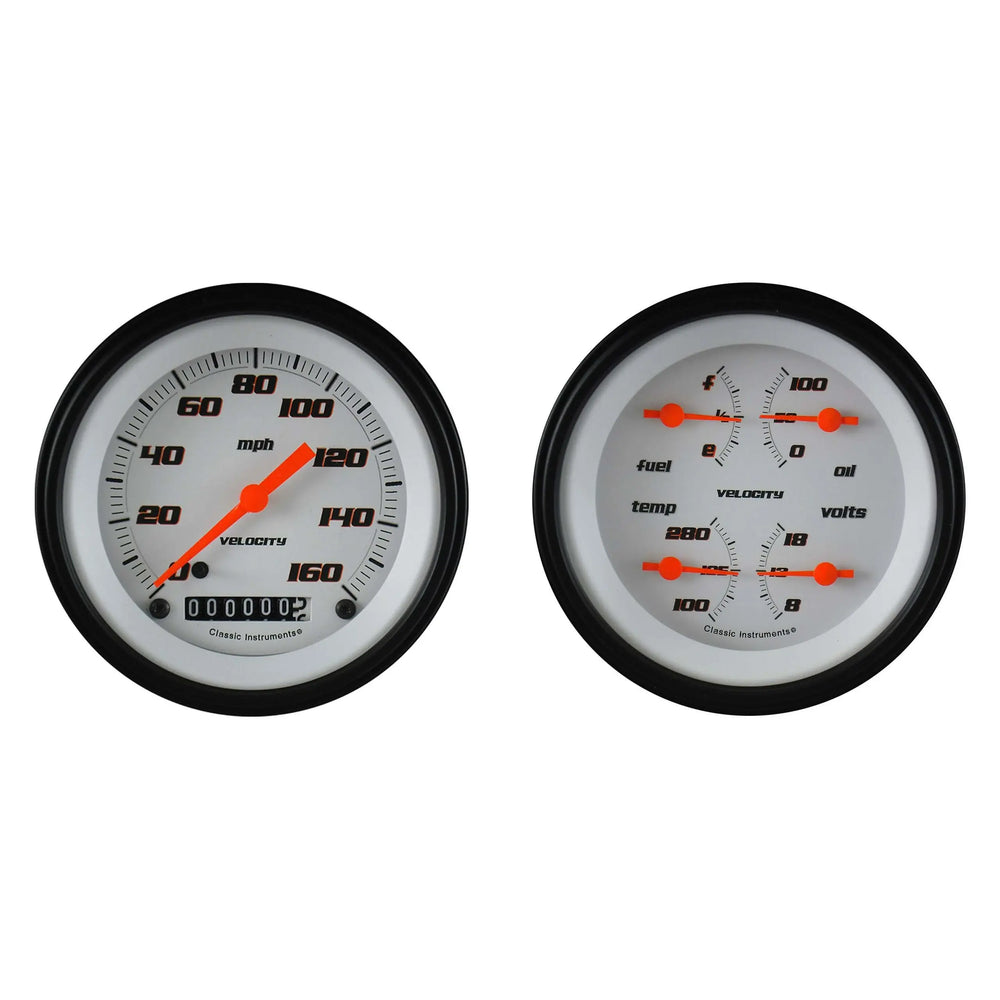 VELOCITY WHITE 3IN SPEEDO/QUAD SET-GM