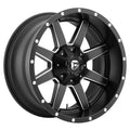 D538 22X10 5X5.0/5.5 MT-BLK-MIL -24