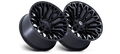 D865 20X9 6X135/5.5 G-BLK MILL 1MM