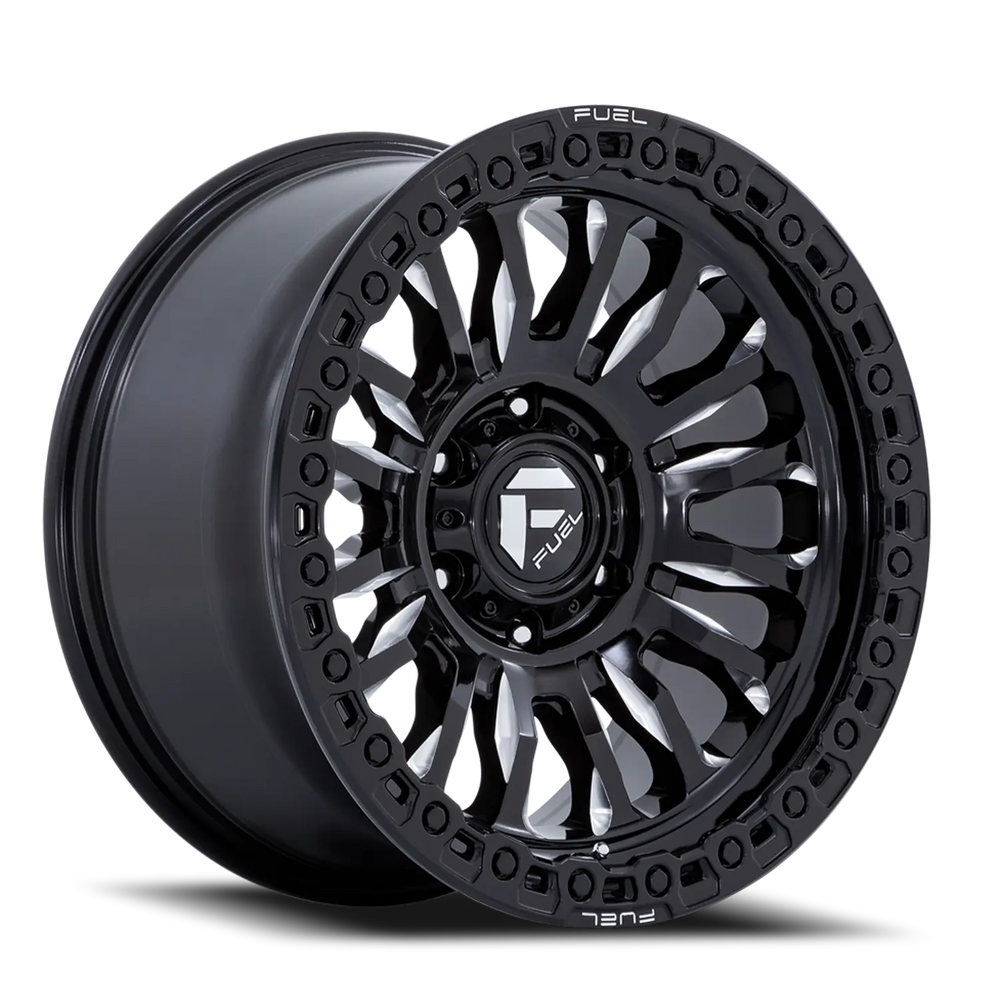 D857 20X10 8X170 G-BLK MILL -18MM