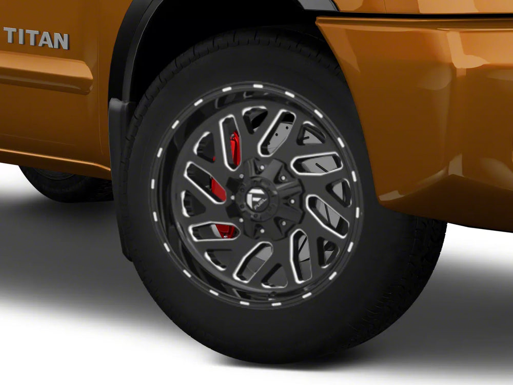~(44 lbs. 23X23X12)~ TRITON 20x9 6x120.00/6x139.70 GLOSS BLACK MILLED (20 mm)