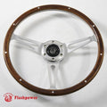 C8 Performance Steering Wheel Grey Center Stripe