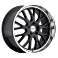 ~(32 lbs. 21X21X10)~ TSW TREMBLANT 19x8.0 5/100 ET35 CB72.1 GLOSS BLACK W/MIRROR CUT LIP