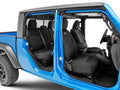 ~(10 lbs. 28X21X8)~ Jeep Neoprene Seat Cover Set Black [2020 Gladiator JT]