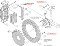 Wilwood C5/C6/Z06 Corvette 97-13 Front Kit AERO6