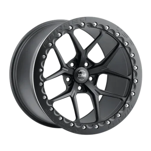 Weld 15-21 Audi RS3 RM105 18x8.5 / 5x112mm BP / 6.5in. BS Matte Black Wheel - Single Beadlock