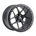 Weld 15-21 Audi RS3 RM105 18x8.5 / 5x112mm BP / 6.5in. BS Matte Black Wheel - Single Beadlock