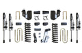 1318 RAM 3500 4WD BASIC 4IN LIFT KIT W/ RADIUS ARM BRACKETS & VULCAN 2.0 RESERVOIR SHOCKS