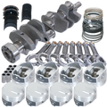 Eagle Chevy 454 1Pc 4.000in Crank 6.135in I-Beam Rods 43cc Dome 4.350in Pistons Rotating Assembly