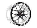 Weld S77 HD 17x11 / 6x5 BP / 7.4in. BS Black Wheel (HD Low Pad) - Black Single Beadlock MT