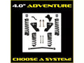 23C F450 4WD 4.0IN ADVENTURE SERIES SUSPENSION SYSTEM W/ BILSTEIN 5100 SHOCKS