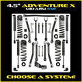 Rock Krawler 2021+ Jeep Wrangler JLU 4DR (4XE) 4.5in X Factor Pro (No Limits) Aluminum System