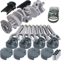 Eagle Chevy 400 350 Mains 4.000in Crank 6.000in H-Beam Stroker Rod 4.165in Pistons Rotating Assembly