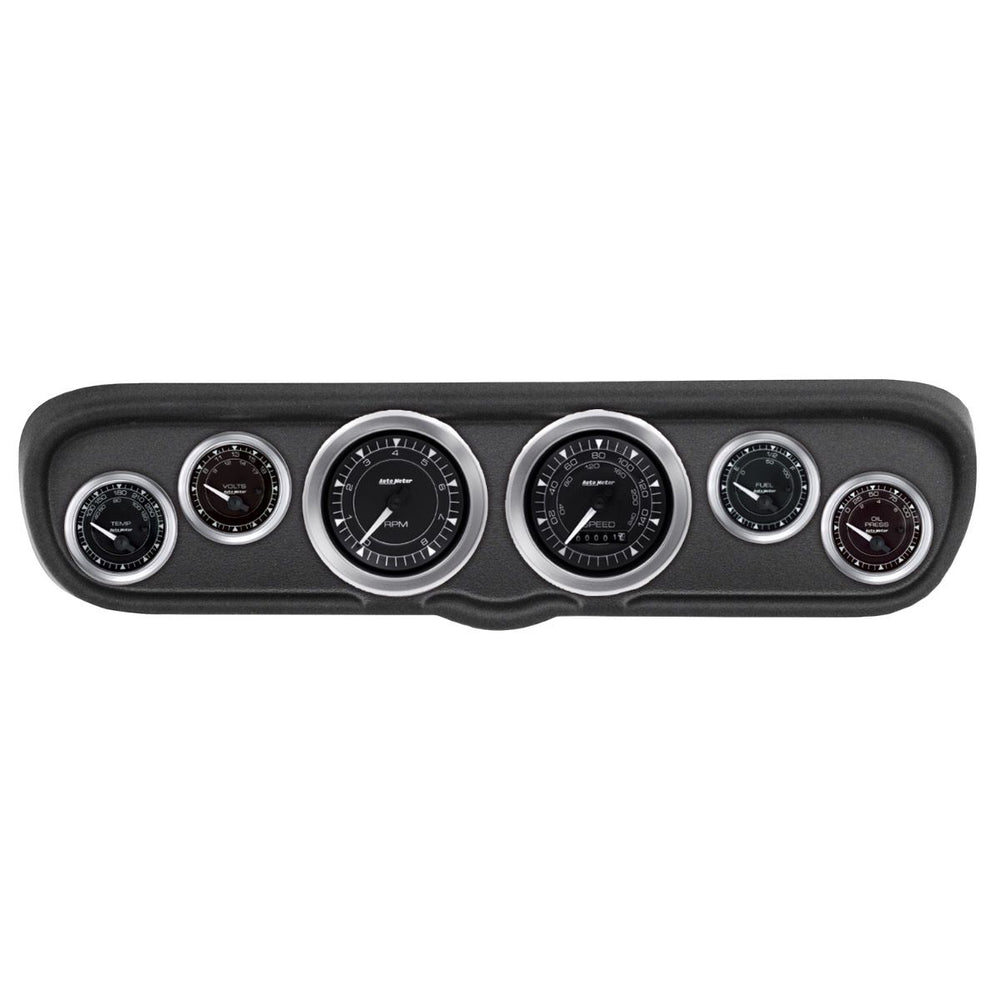 66 FORD MUSTANG 33/8IN X 2 & 21/16IN X 4 DIRECT FIT DASH KIT CHRONO